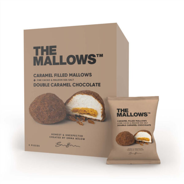 THE MALLOWS FILLED DOUBLE CARAMEL