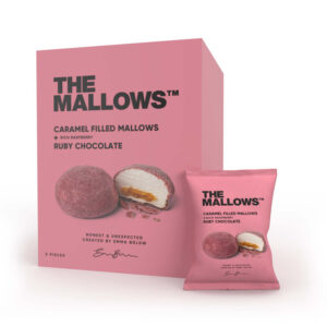 THE MALLOWS FILLED RUBY CHOCOLATE
